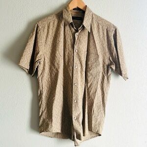 Jhane Barnes Casual Short Sleeve Button Shirt